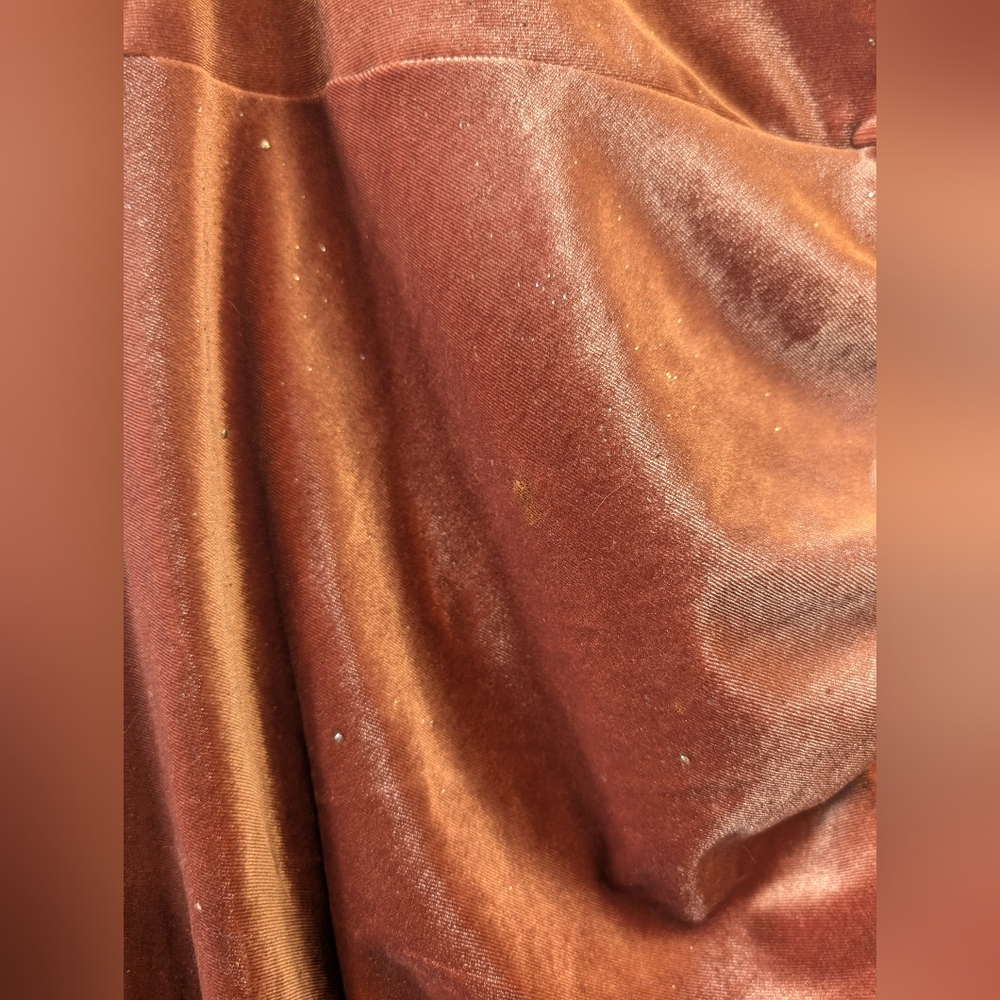 Shein‎ Elegant Pink Ruched Velvet Dress Size XL - Picture 8 of 11